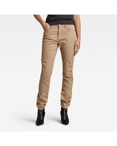 G-Star RAW High Skinny Broek - Naturel