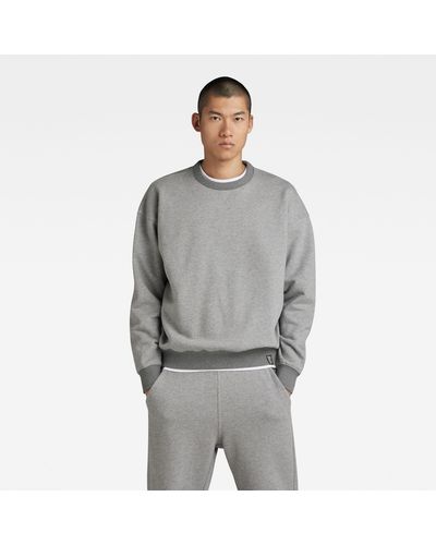 G-Star RAW Unisex Essential Loose Sweatshirt - Grau