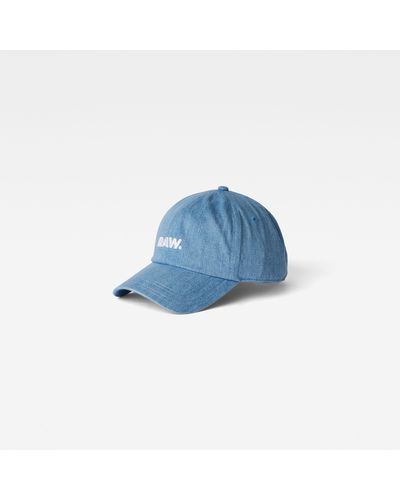 G-Star RAW Casquette De Baseball Avernus RAW Artwork - Bleu