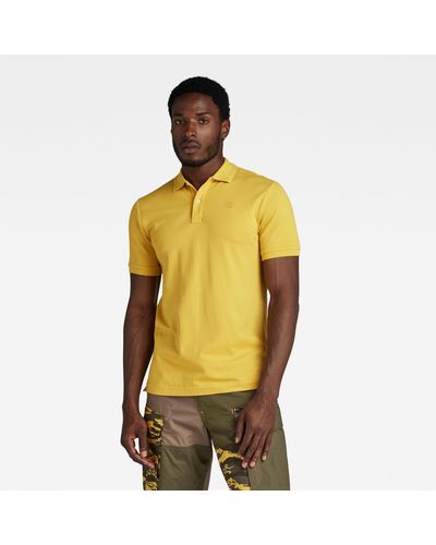 G-Star RAW Dunda Slim Polo - Metallic