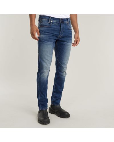 G-Star RAW D-staq 5-pocket Slim Jeans - Blauw