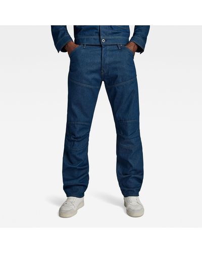 G-Star RAW Jean 5620 G-Star Elwood 3D Regular - Bleu