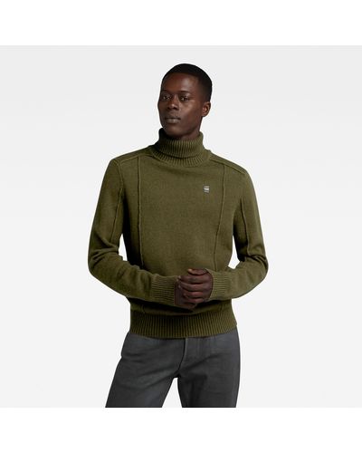 Pulls à col roulé G-Star RAW pour homme | Réductions en ligne jusqu'à 57 %  | Lyst