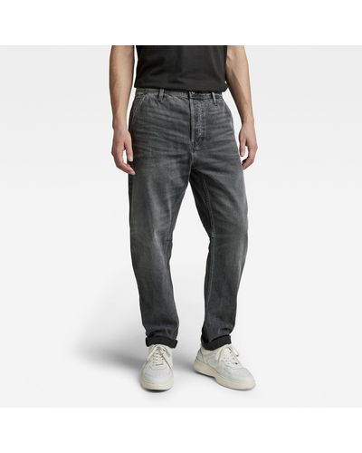 G-Star RAW Jean Grip 3D Relaxed Tapered - Gris