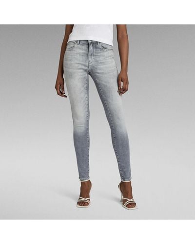 G-Star RAW 3301 Skinny Jeans - Grijs