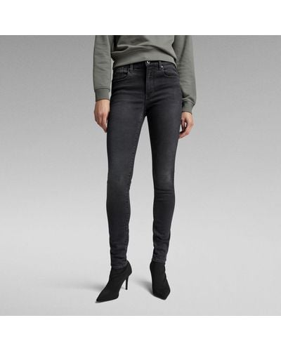 G-Star RAW Lhana Skinny Jeans - Zwart