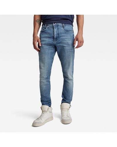 G-Star RAW Jean D-Staq 3D Slim - Bleu