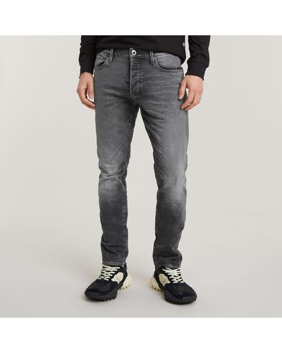 G-Star RAW 3301 Regular Tapered Jeans - Grijs