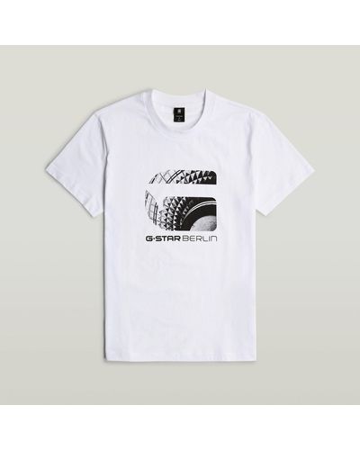 G-Star RAW Berlin T-Shirt - Weiß