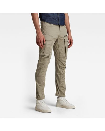 G-Star RAW Pantalon Rovic Zip 3D Regular Tapered - Neutre