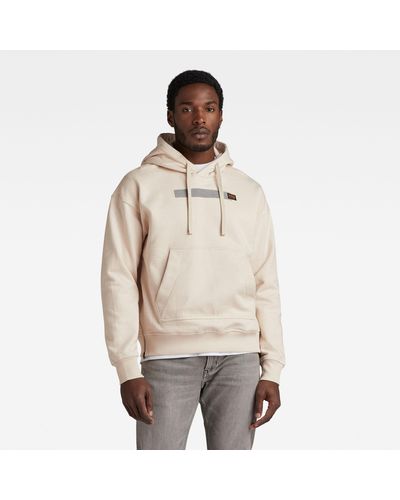 G-Star RAW Sweat à Capuche Flight Deck Loose - Neutre