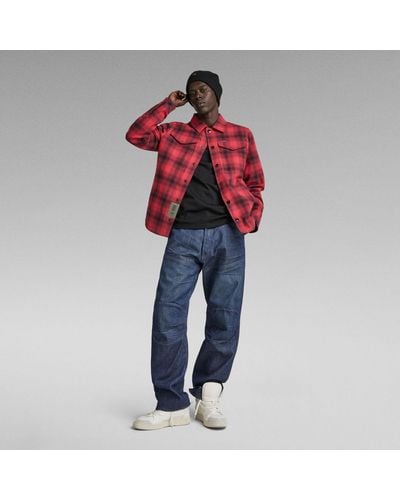G-Star RAW 5620 G-Star Elwood Loose Jeans - Rot