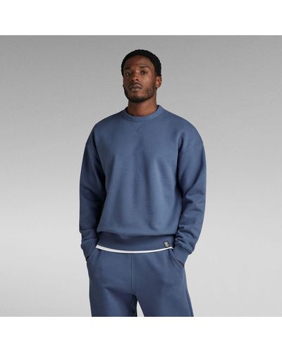 G-Star RAW Essential Unisex Loose Sweatshirt - Blau