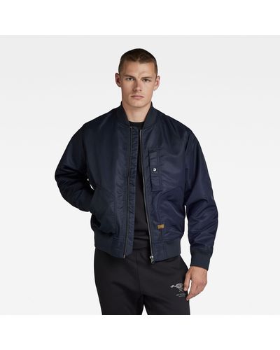 G-Star RAW Deck Bomber - Bleu