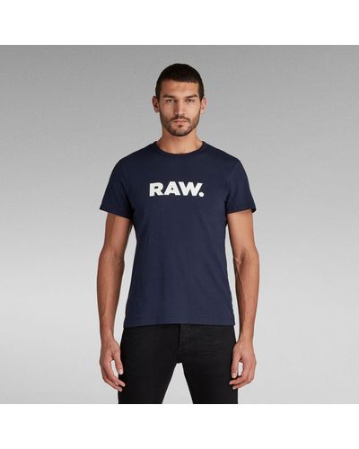 G-Star RAW T-Shirt Holorn R - Bleu
