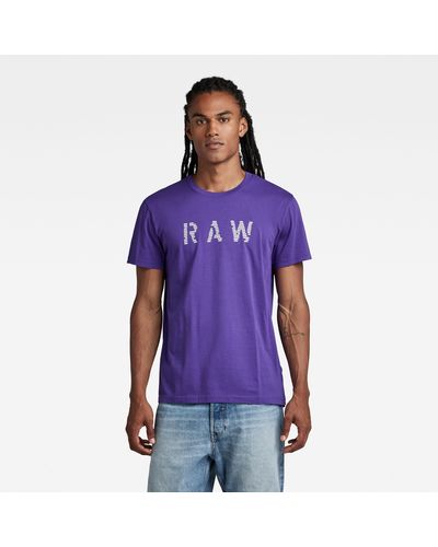 G-Star RAW T-shirt RAW - Violet