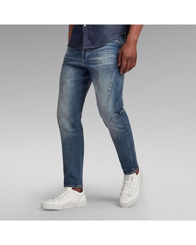 G-Star RAW Scutar 3d Tapered Jeans - Blauw