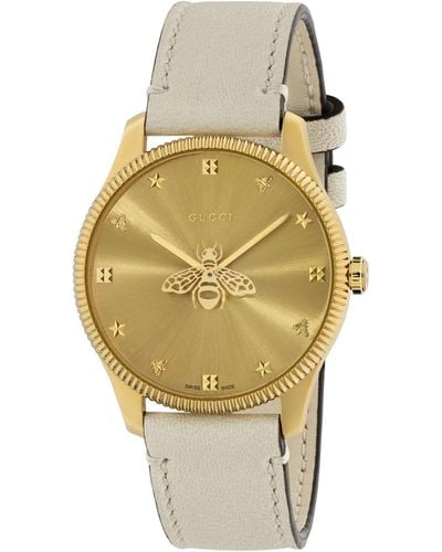 Gucci G-timeless Watch, 36mm - Metallic
