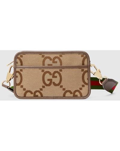 Gucci Jumbo GG Mini Bag - Brown