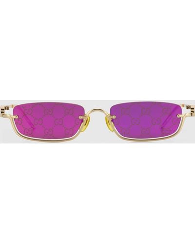 gucci purple sunglasses