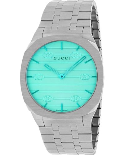 Gucci 25h Watch, 38mm - Metallic
