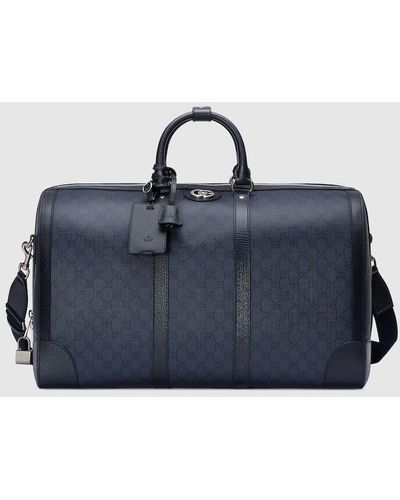 Gucci Ophidia Large Duffle Bag - Blue