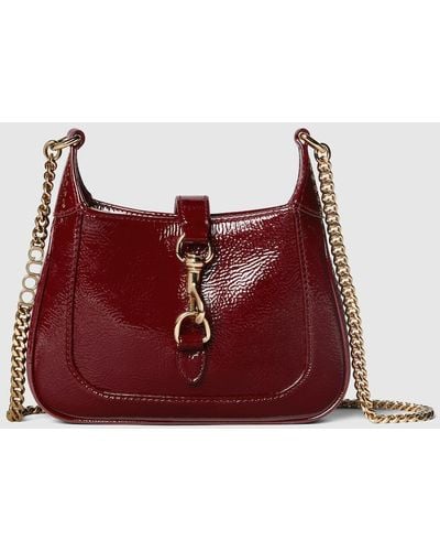Gucci Jackie Notte Mini Bag - Red
