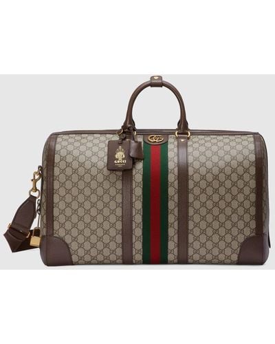 Gucci Savoy Large Duffle Bag - Brown