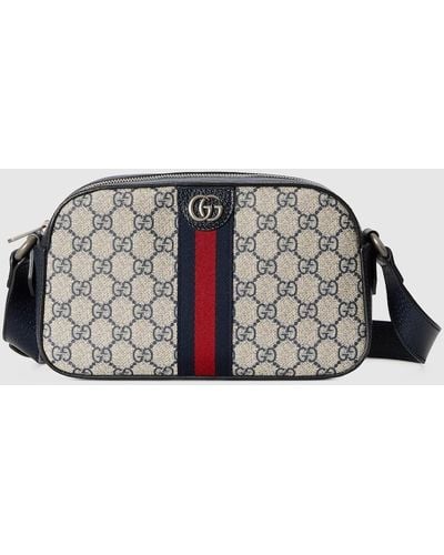 Gucci Ophidia GG Crossbody Bag - Blue