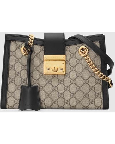 Gucci Padlock Small GG Shoulder Bag - Metallic
