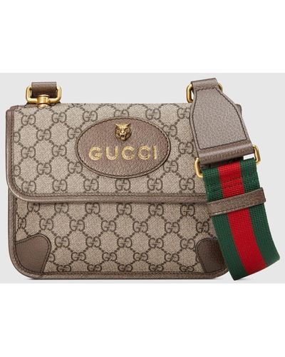 Gucci Neo Vintage Small Messenger Bag - Natural