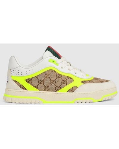 Gucci Re-web Sneaker - Yellow