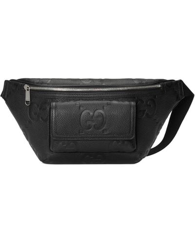 Gucci Jumbo GG Belt Bag - Black