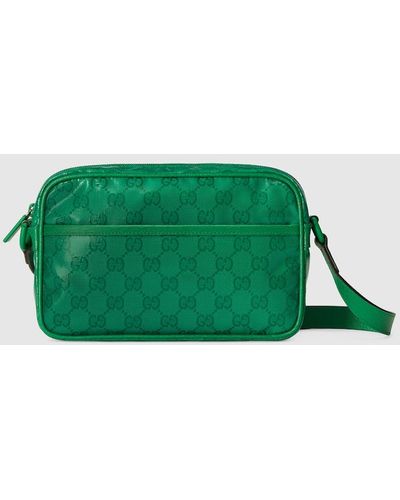 Gucci GG Crystal Mini Shoulder Bag - Green