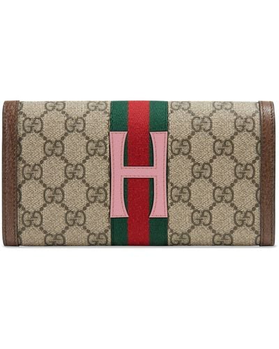 Gucci Diy Ophidia GG Continental Wallet - Natural