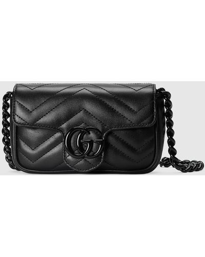 Gucci GG Marmont Belt Bag - Black