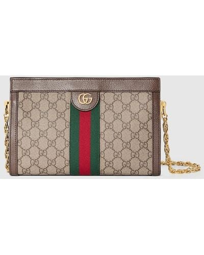 Gucci Ophidia GG Small Shoulder Bag - Metallic