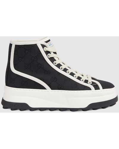 Gucci GG High Top Sneaker - Black