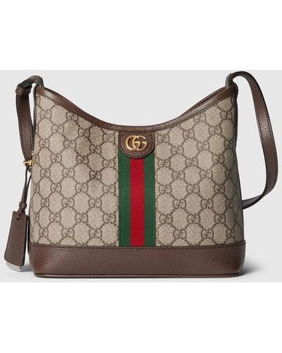 Gucci Ophidia GG Small Shoulder Bag - Gray