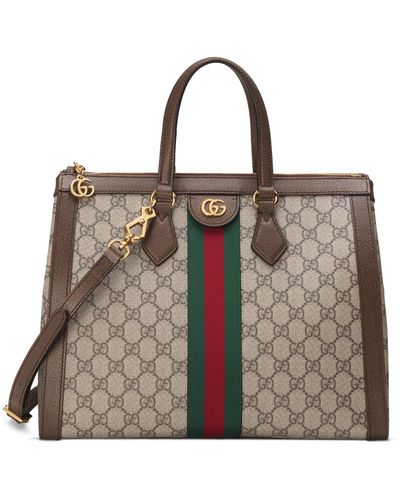 Gucci Ophidia Gg Medium Tote Bag - Multicolour