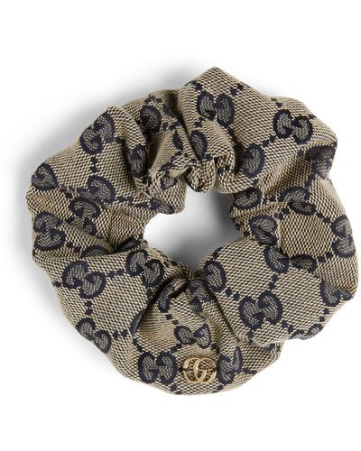 Gucci GG Canvas Scrunchie - Blue