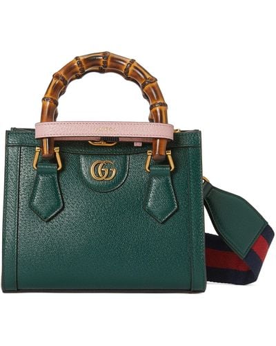 Gucci Diana Mini Tote Bag - Green