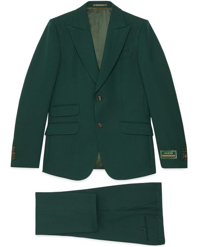 Gucci Fluid Drill Suit - Green