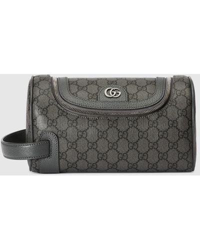 Gucci Ophidia Toiletry Case - Gray