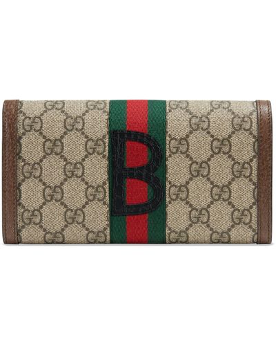 Gucci Diy Ophidia GG Continental Wallet - Natural