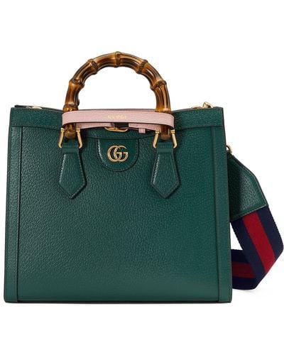 Gucci Diana Small Tote Bag - Green