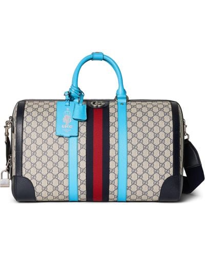 Gucci Savoy Medium Duffle Bag - Blue