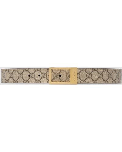 Faux Leather GG Belt With Colored Buckle – j Boutique ne