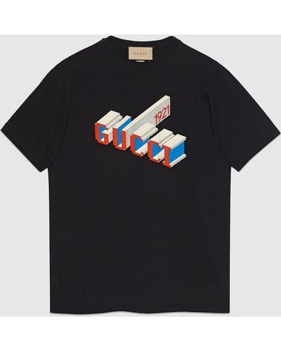 Gucci Cotton Jersey T-shirt - Black