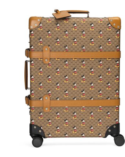 Gucci Disney X Globe-trotter Medium Suitcase - Natural
